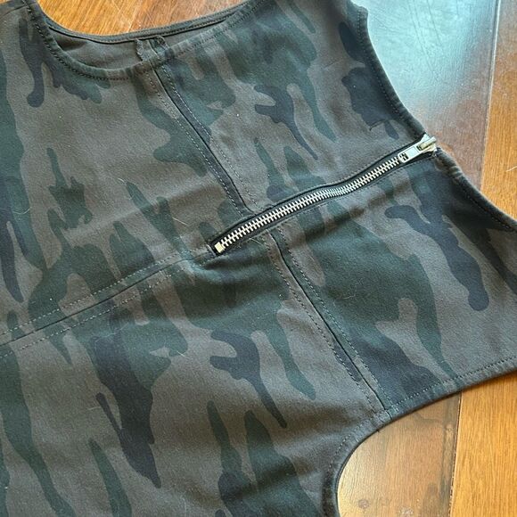 Sanctuary women's Mod Molly Dress Mink Camo Sleeveless‎ size small RN 95377 - Picture 5 of 9